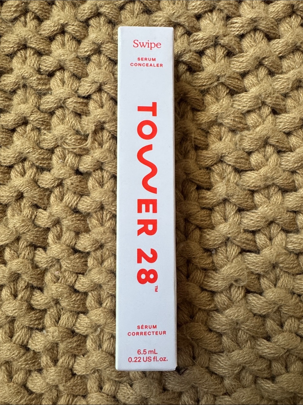 NIB Tower 28 Swipe Serum Hydrating Concealer - Shade 11 OC Medium Warm (0.22 oz)